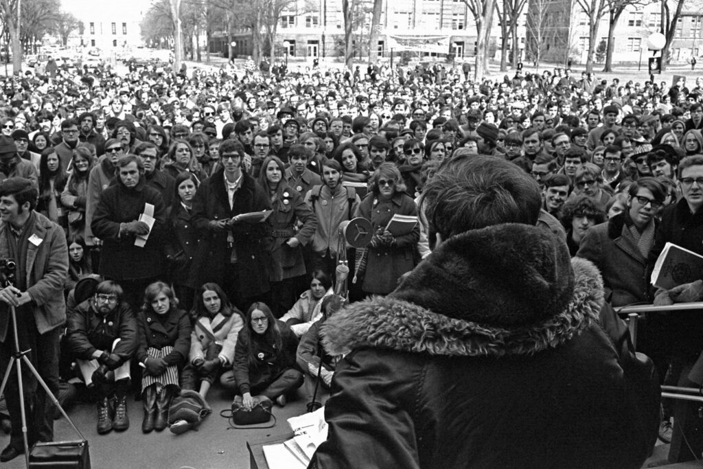 Earth Day 1970 University of Michigan